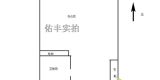 江桥万达广场 46平酒店式公寓 价格实惠 离地铁近 拎包入住 平面图