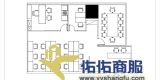 中山公园 龙之梦购物中心 206平精装全配 大落地窗带露台 房型图