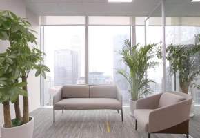 长宁缤谷大厦新出，700平，租客刚装修不久，装修很好，带家具