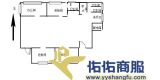 上海西郊商务区330平 精装修 三面采光 价格实惠 平面图