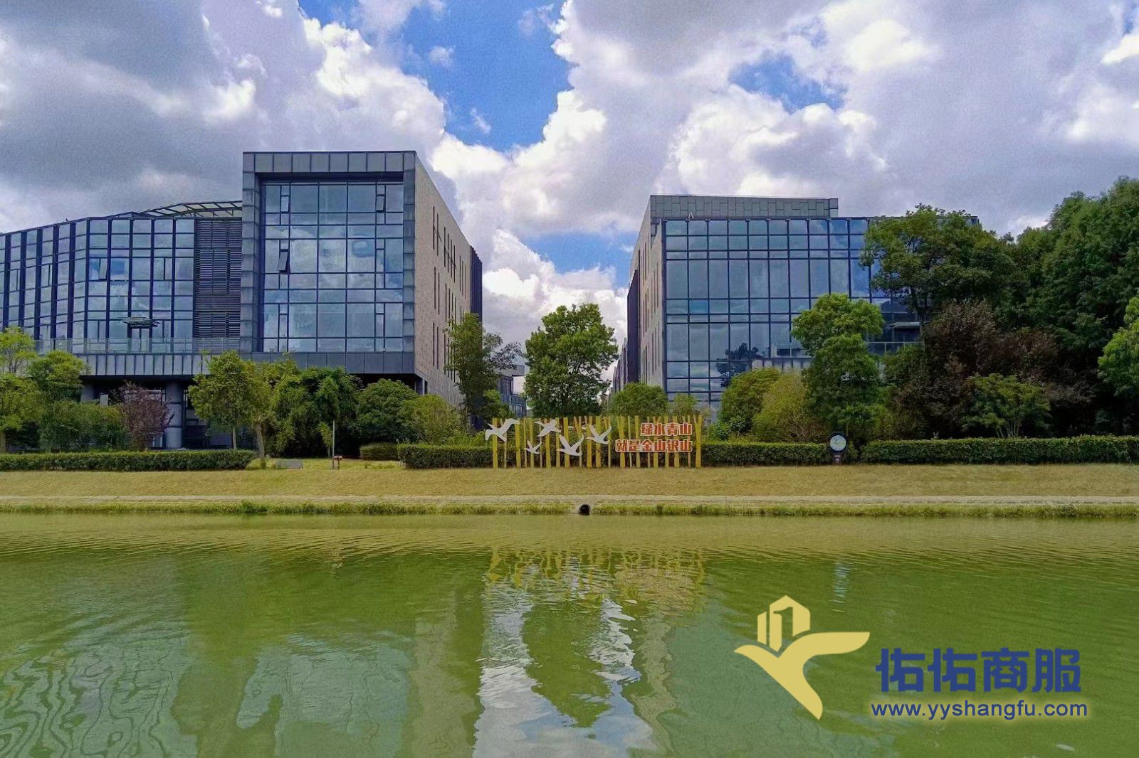 上海金融谷独栋招租，家具全配，适合公司总部办公